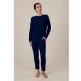 Bamboo Ribbed Long Sleeve Top
