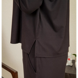 Bamboo Ribbed Long Sleeve Top