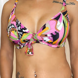 La Muse Du Vent Halter Swim Top
