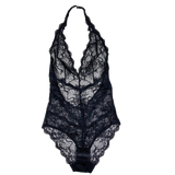 All Lace Amour Halter Bodysuit
