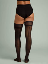 Backseam Sheer Thigh Highs