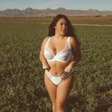 Delice Sheer Plunge Bra