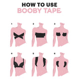Booby Tape in Black