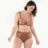 Nufit High Waist Brief in Coco