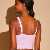 NSN Curvy Plungie Longline Bralette