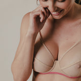 Nufit Underwire Bra in Pink Skin