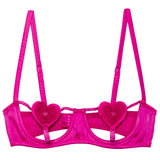 Queen Of Hearts Balconette Bra