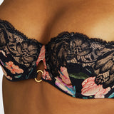 Sweet Folk Half-Cup Bra