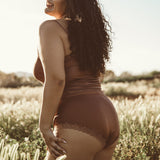 Soft Silks Brief Panty | Toffee