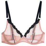 Sheer Tulle Demi Bra