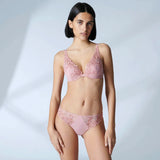 Saga Plunging Push-Up in Verona Pink