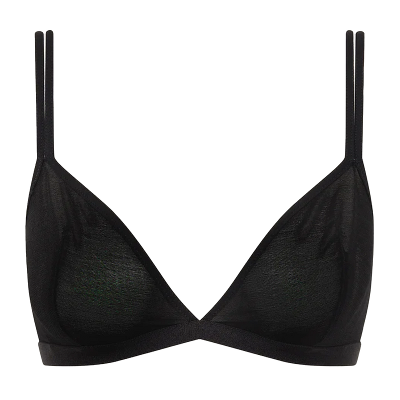 Bamboo Mesh Triangle Bralette