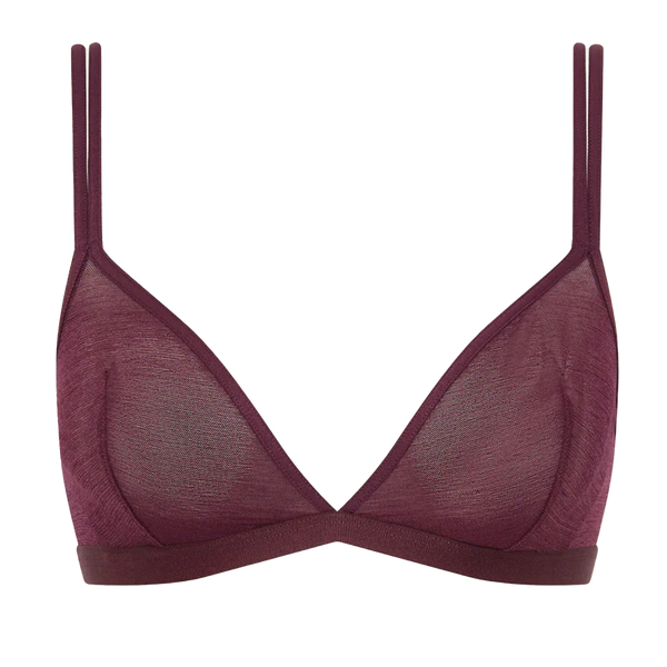 Bamboo Mesh Triangle Bralette