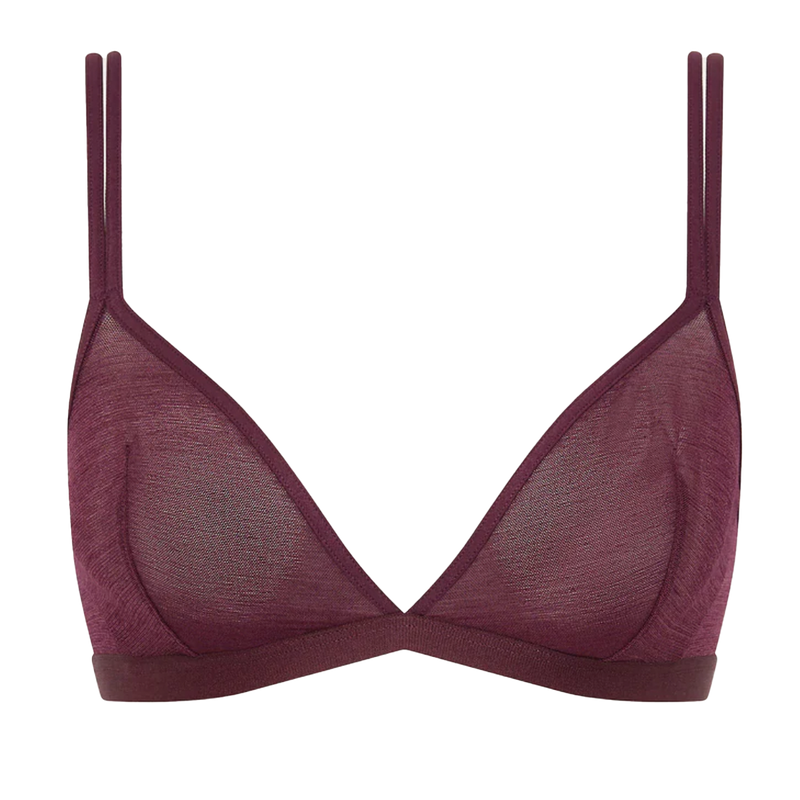 Bamboo Mesh Triangle Bralette