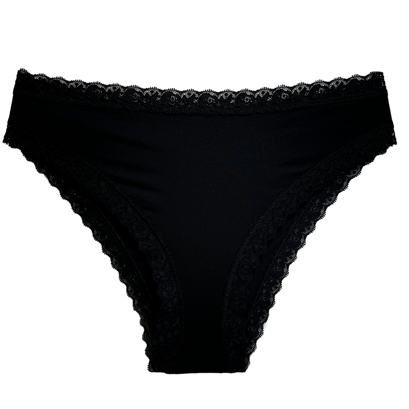 Modal Brief w/Lace