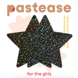 Pastease Nip Sticks Black Glitter Star