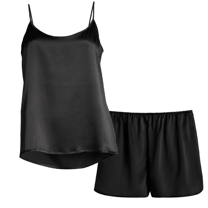 Stretch Silk Cami Set