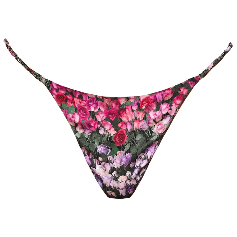 Printed Luxe G-String Thong
