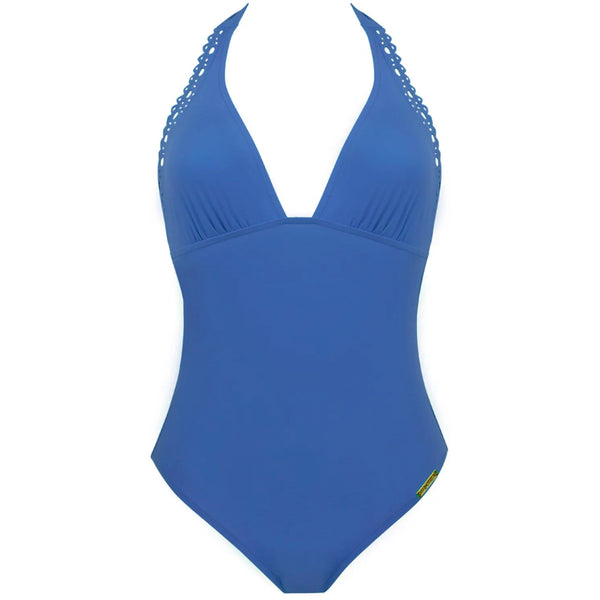 Ajourage Couture Plunging Swimsuit