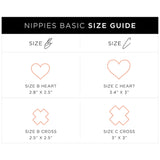 Nippies Basic Heart In Creme