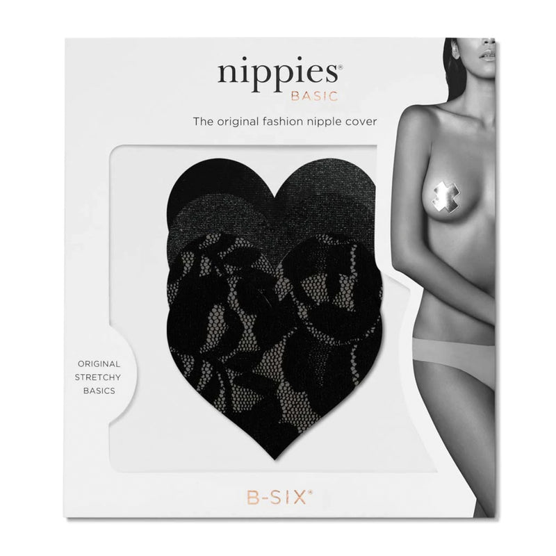 Nippies Basic Heart In Black – Story Essentials