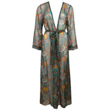 Fleur Persane Long Kimono