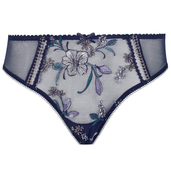 3x Iris & Lilly Bikini Brief Knickers Floral Bow and Button Detail –  Worsley_wear