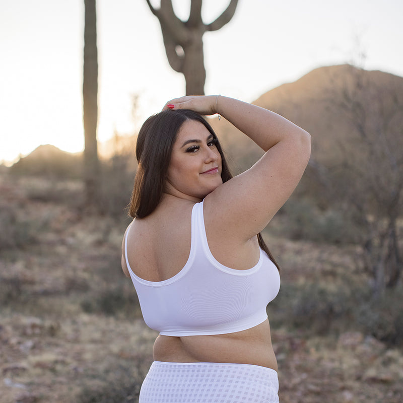 HANRO Touch Feeling Crop Top Peach Whip XS at  Women's Clothing store