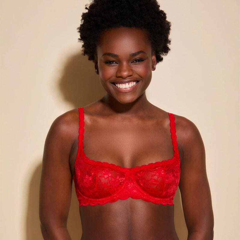 Lace Bras Red
