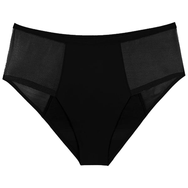 Leak-Proof Mesh Hipster Panty