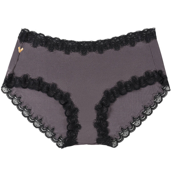 Soft Silks Brief Panty | Shale & Tap Shoe Black